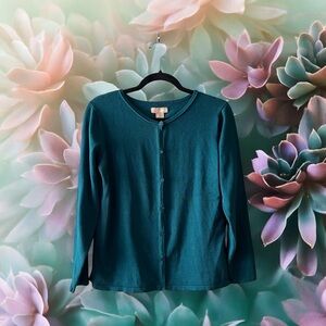 $5 ADD-ON - Wear It Teal Knit Cardigan